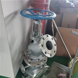 BFL41W不(bù)鏽鋼保溫放(fàng)料閥