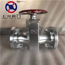 GJ41X-10L油水(shuǐ)法蘭式管夾閥