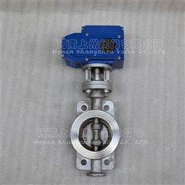 D973W-16P電(diàn)動不(bù)鏽鋼硬密封蝶閥