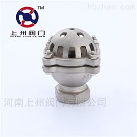 H12W不(bù)鏽鋼絲扣底閥